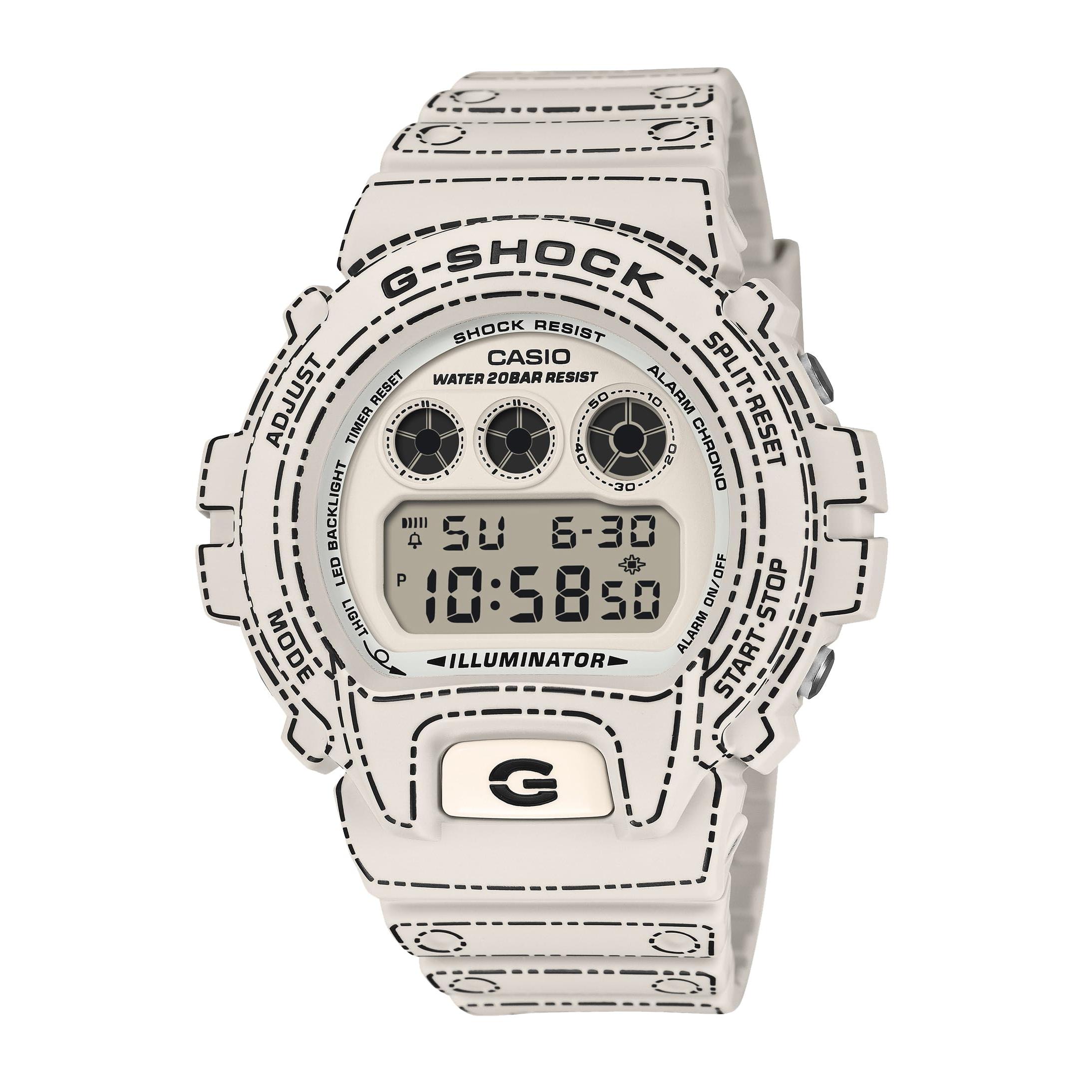 Casio Мужские часы G-Shock DW-6900RGM-5JR, Сделано в Японии, Экологичные материалы, Дизайн Оrigami, Цвет: вне белого, Оригинальная японская модель
Casio Мужские часы G-Shock DW-6900RGM-5JR, Сделано в Японии, Экологичные материалы, Дизайн Оrigami, Цвет: вне белого, Оригинальная японская модель