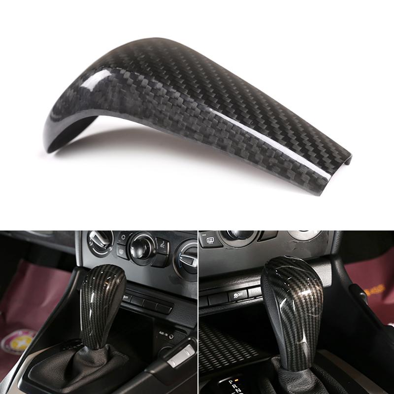Real Carbon Fiber Interior Center Control Gear Shift Knob Head Cover Protective Trim For BMW 1 3 Series E87 E90 E92 E93 X1
Real Carbon Fiber Interior Center Control Gear Shift Knob Head Cover Protective Trim For BMW 1 3 Series E87 E90 E92 E93 X1