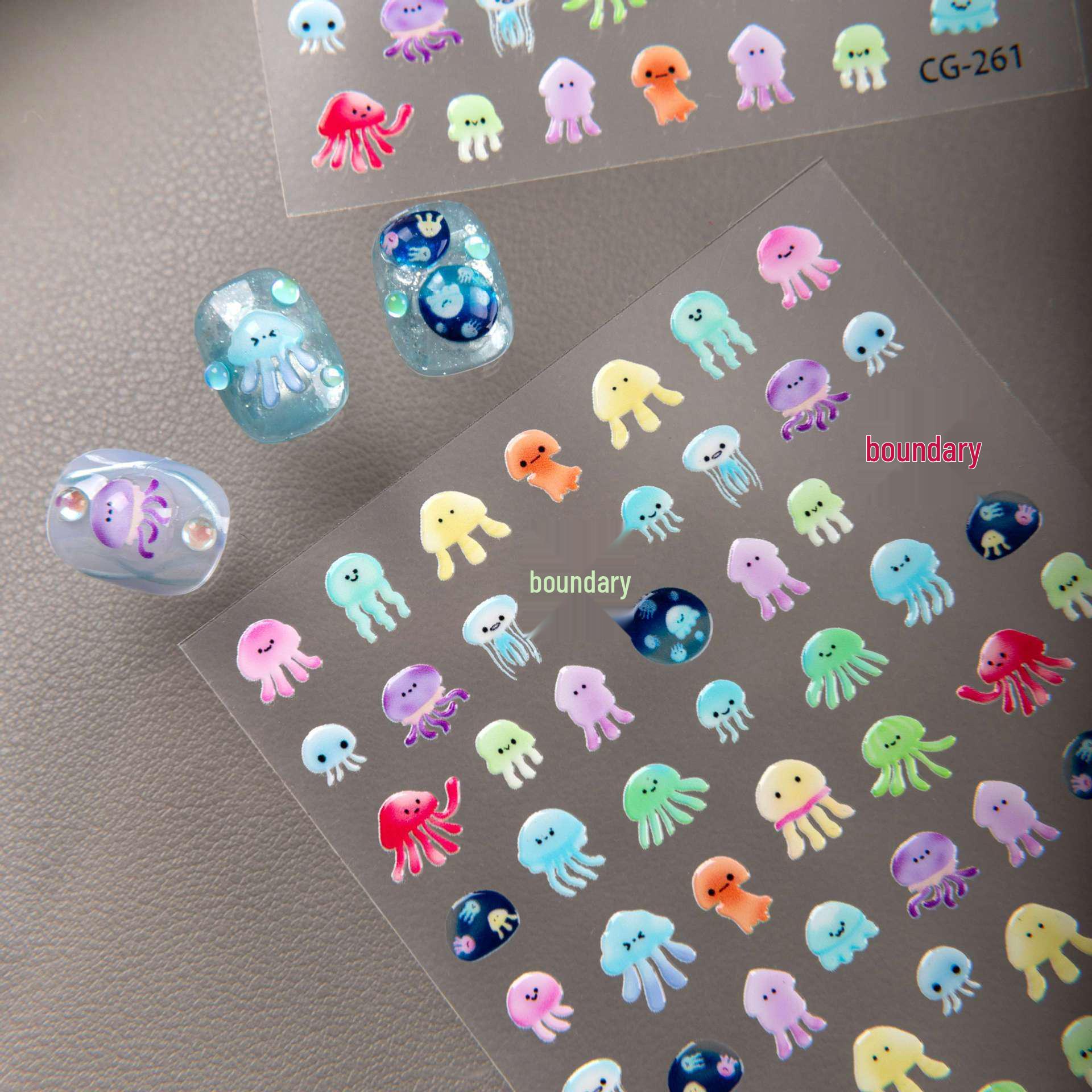 Cyansea Dopamine Color Jellyfish Nail Art Stickers for DIY Phone & Tablet Cases CG-261
Cyansea Dopamine Color Jellyfish Nail Art Stickers for DIY Phone & Tablet Cases CG-261