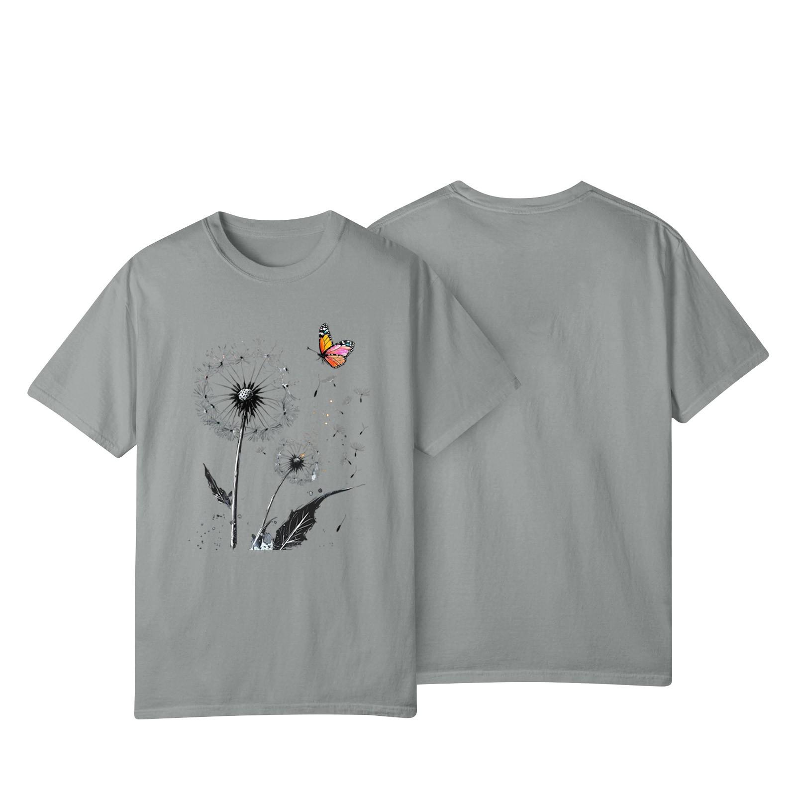 Женская повседневная футболка с принтом подсолнухов Street Slim Fit с коротким рукавом L
Женская повседневная футболка с принтом подсолнухов Street Slim Fit с коротким рукавом L