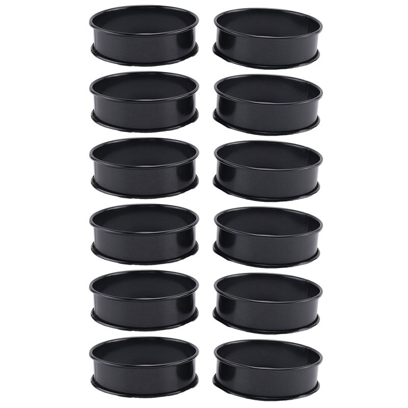 AEE2-Crumpet Rings NONSTICK English Muffin Rings - Stainless Steel Double Rolled Tart Rings For Baking
AEE2-Crumpet Rings NONSTICK English Muffin Rings - Stainless Steel Double Rolled Tart Rings For Baking