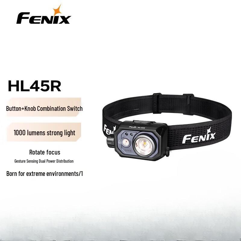 FENIX HL45R 1000 Lumen Gesture Control Headlamp
FENIX HL45R 1000 Lumen Gesture Control Headlamp