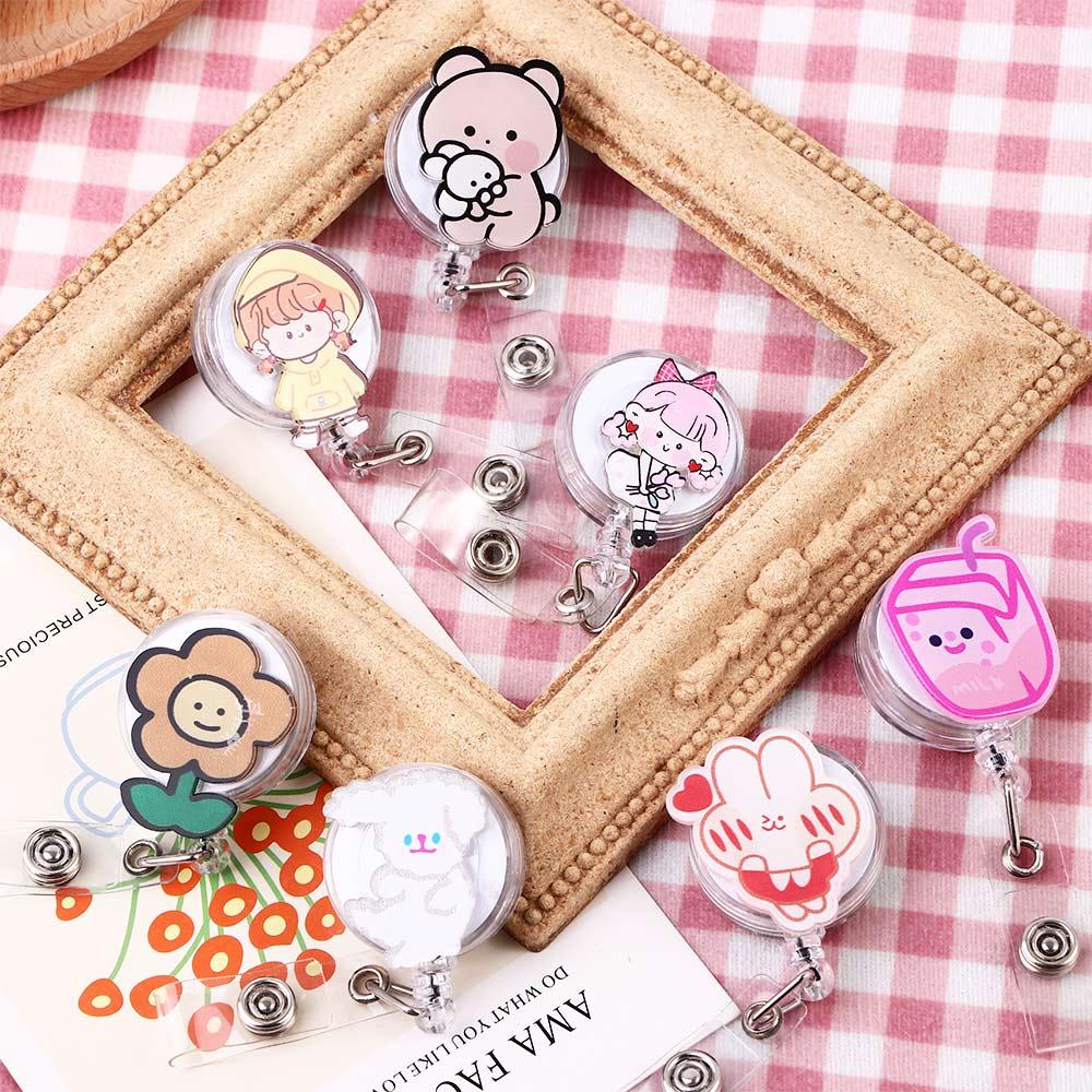 Card ID Card Clips Nurse Badge Holder Cute Badge Reel Retractable Badge Reel Name Card Badge Holder 15
Card ID Card Clips Nurse Badge Holder Cute Badge Reel Retractable Badge Reel Name Card Badge Holder 15