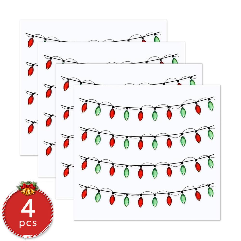 Christmas Light Bulb Stickers Waterproof Dustproof DIY Xmas Trees Window Decal Wedding Party Xmas Home New Year Decoration
Christmas Light Bulb Stickers Waterproof Dustproof DIY Xmas Trees Window Decal Wedding Party Xmas Home New Year Decoration