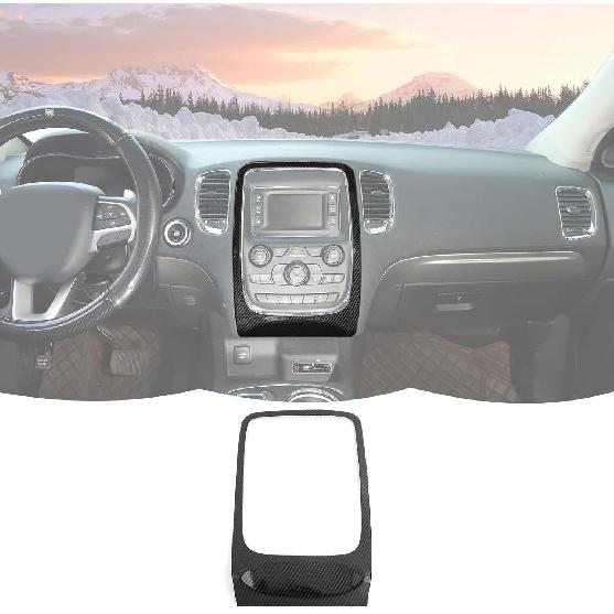 RT-TCZ Carbon Fiber Center Console Navigation GPS Panel Trim Cover Frame Decoration Interior Accessories Compatible with Dodge Durango 2014-2020
RT-TCZ Carbon Fiber Center Console Navigation GPS Panel Trim Cover Frame Decoration Interior Accessories Compatible with Dodge Durango 2014-2020