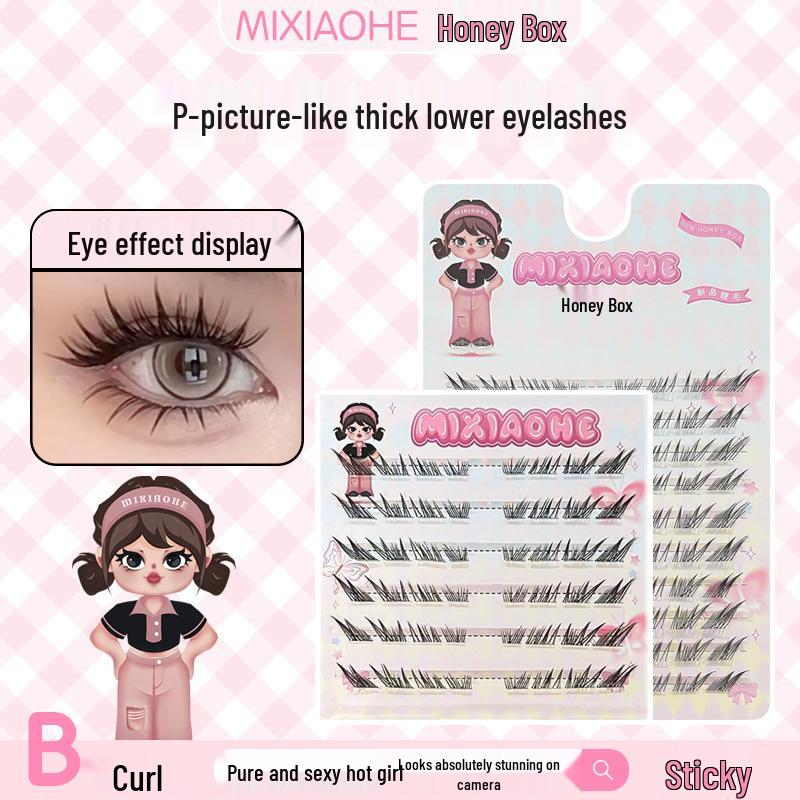 Honey Box Photogenic Fox Eye False Eyelashes - Comic Style, Dense & Flowing for a Pure, Light European Look
Honey Box Photogenic Fox Eye False Eyelashes - Comic Style, Dense & Flowing for a Pure, Light European Look
