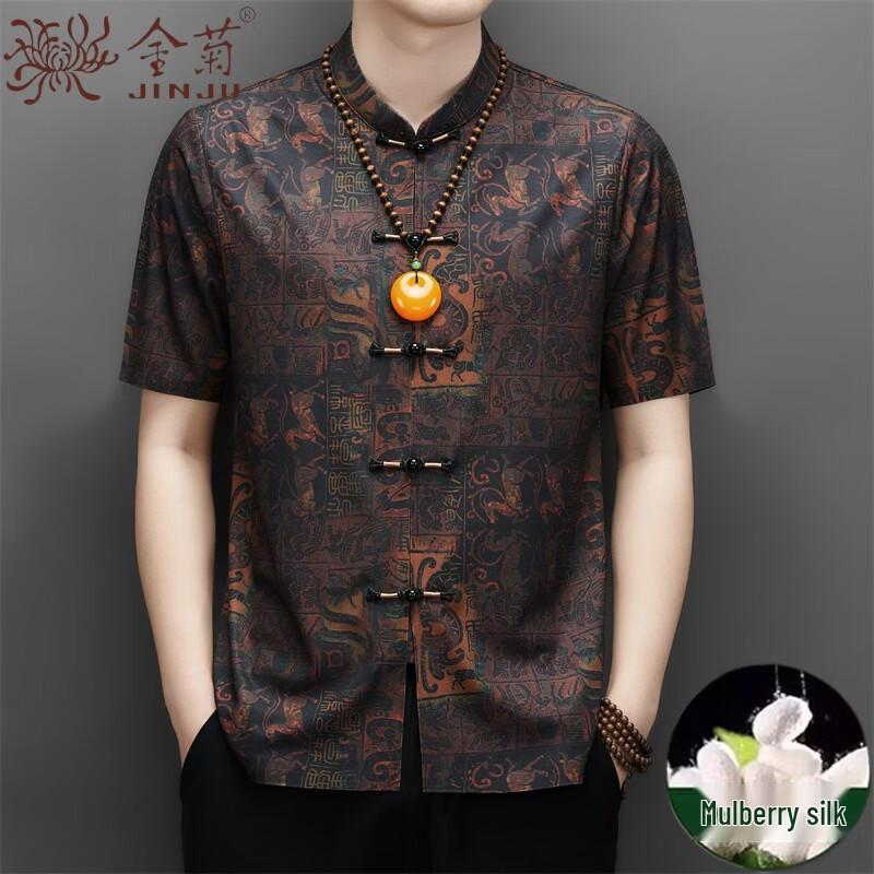 Men s Summer Mulberry Silk Blend Tang Suit Top 180
Men s Summer Mulberry Silk Blend Tang Suit Top 180