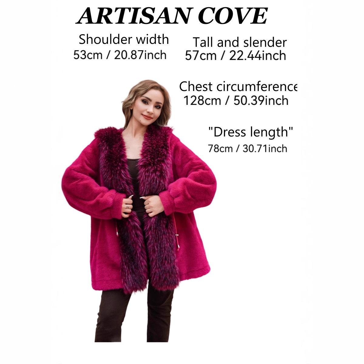 Новая норковая шуба короткая искусственный мех зимнее пальто One size розы красного
Новая норковая шуба короткая искусственный мех зимнее пальто One size розы красного