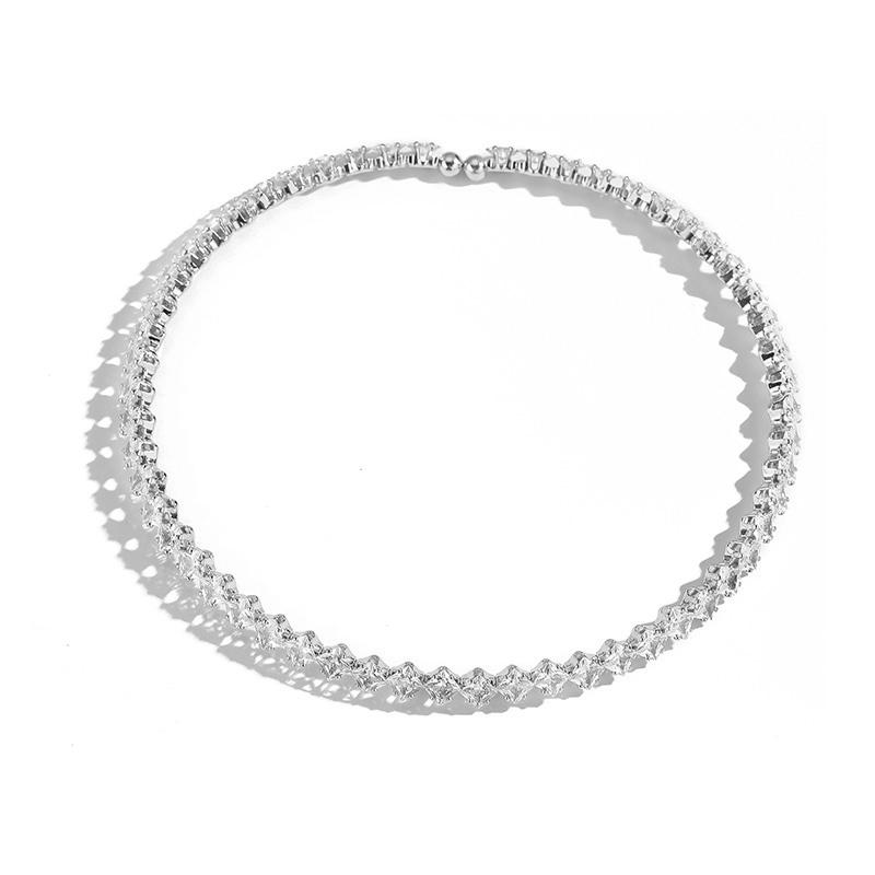 18K Gold Plated Brass Cubic Zirconia Necklace Ice Crystal Transparent Luxury Elegant Fashion Zircon Gift For Women Other
18K Gold Plated Brass Cubic Zirconia Necklace Ice Crystal Transparent Luxury Elegant Fashion Zircon Gift For Women Other