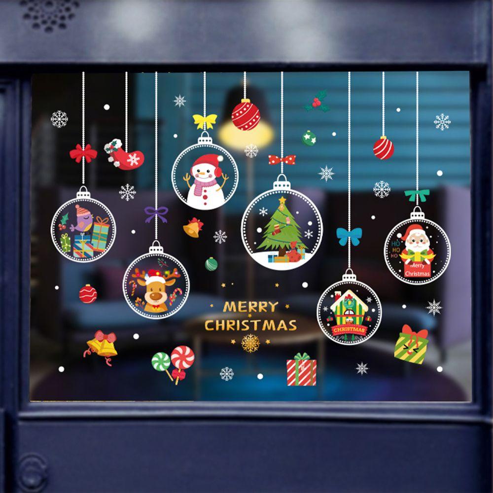 Waterproof Elk Santa Clause Christmas Window Stickers Static Sticker Glass Windows Clings Snowflake 13
Waterproof Elk Santa Clause Christmas Window Stickers Static Sticker Glass Windows Clings Snowflake 13