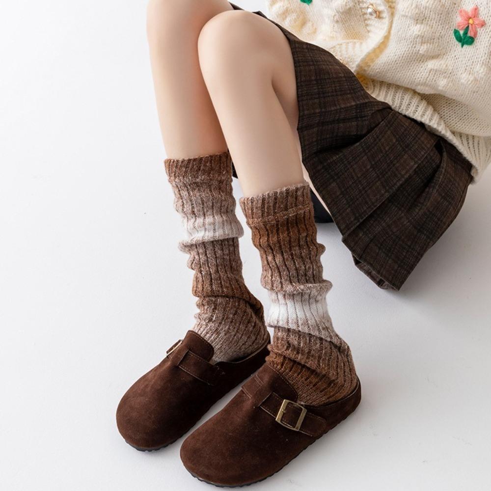 Sweet Cool Gradient Color Socks Knitted Foot Cover Fashion Leg Cover Girls Lady колір світло кави
Sweet Cool Gradient Color Socks Knitted Foot Cover Fashion Leg Cover Girls Lady колір світло кави