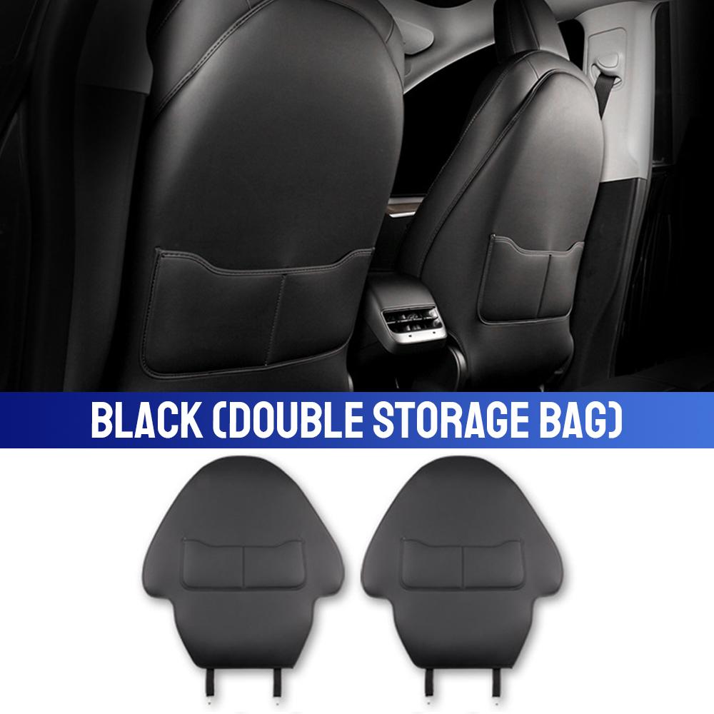 С сумкой для хранения, противоударная накладка на спинку сиденья автомобиля, защитная кожаная накладка для Tesla Model 3, модель Y, коврик против грязи Double Bag Black
С сумкой для хранения, противоударная накладка на спинку сиденья автомобиля, защитная кожаная накладка для Tesla Model 3, модель Y, коврик против грязи Double Bag Black
