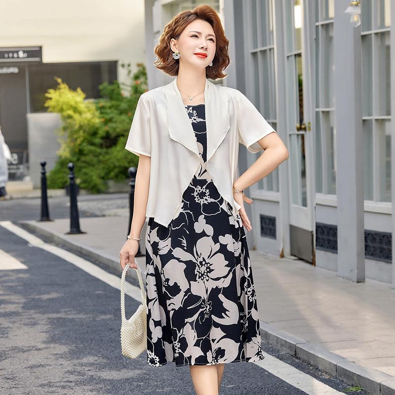 2026 Elegant Summer Print Dress - Short Sleeve for Middle-aged and Elderly Women XL темно-синий
2026 Elegant Summer Print Dress - Short Sleeve for Middle-aged and Elderly Women XL темно-синий