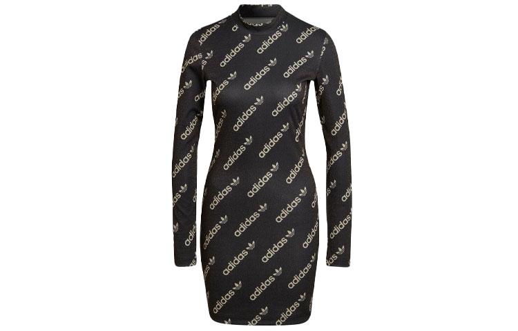 Adidas Originals Long Sleeved Dresses Women s Black Crew Neck Moderate Mid Length HM4892 34
Adidas Originals Long Sleeved Dresses Women s Black Crew Neck Moderate Mid Length HM4892 34