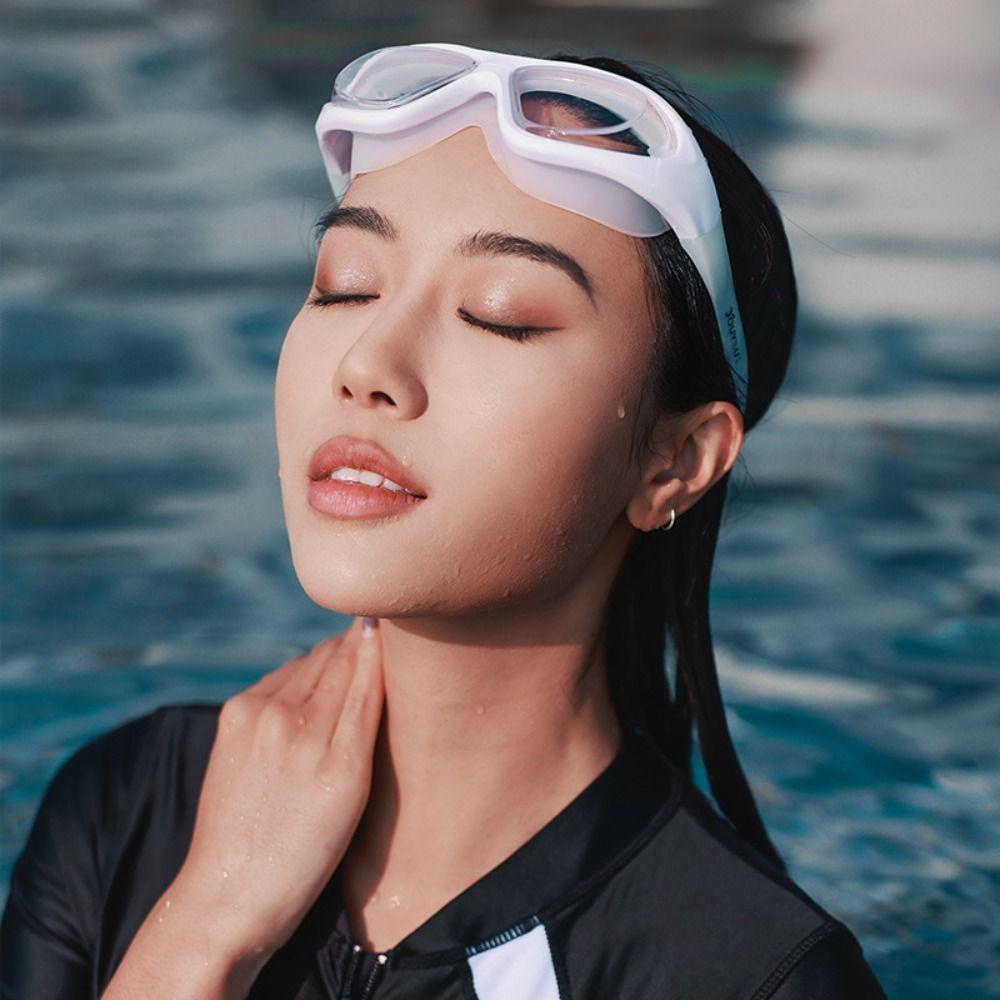Silicone Swim Eyewear Anti-Fog Swimming Accessories Water Sports With Earplugs Men Women Strength 0-Electroplated black
Silicone Swim Eyewear Anti-Fog Swimming Accessories Water Sports With Earplugs Men Women Strength 0-Electroplated black
