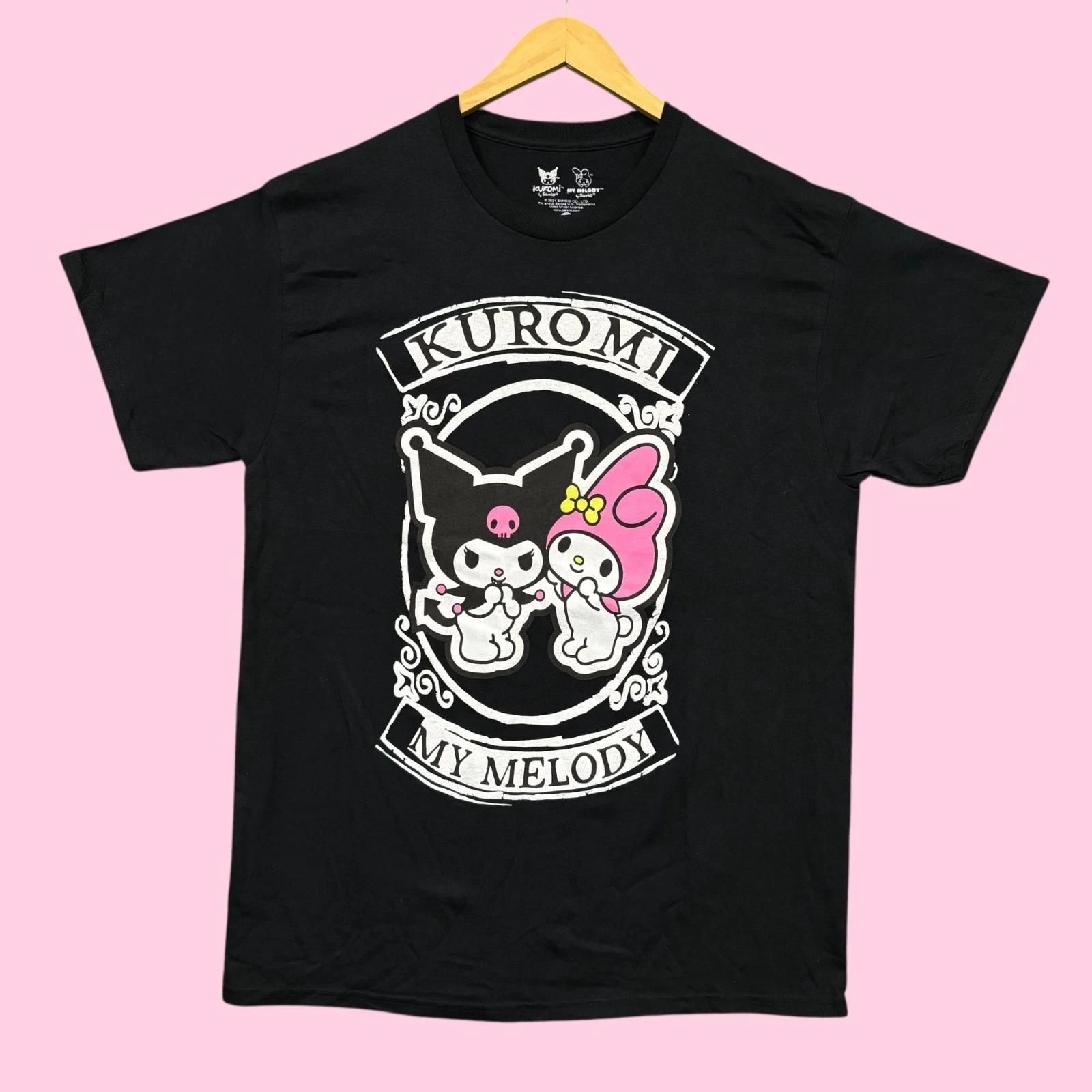 Kuromi x My Melody Frenemies by Sanrio Tee L XL
Kuromi x My Melody Frenemies by Sanrio Tee L XL