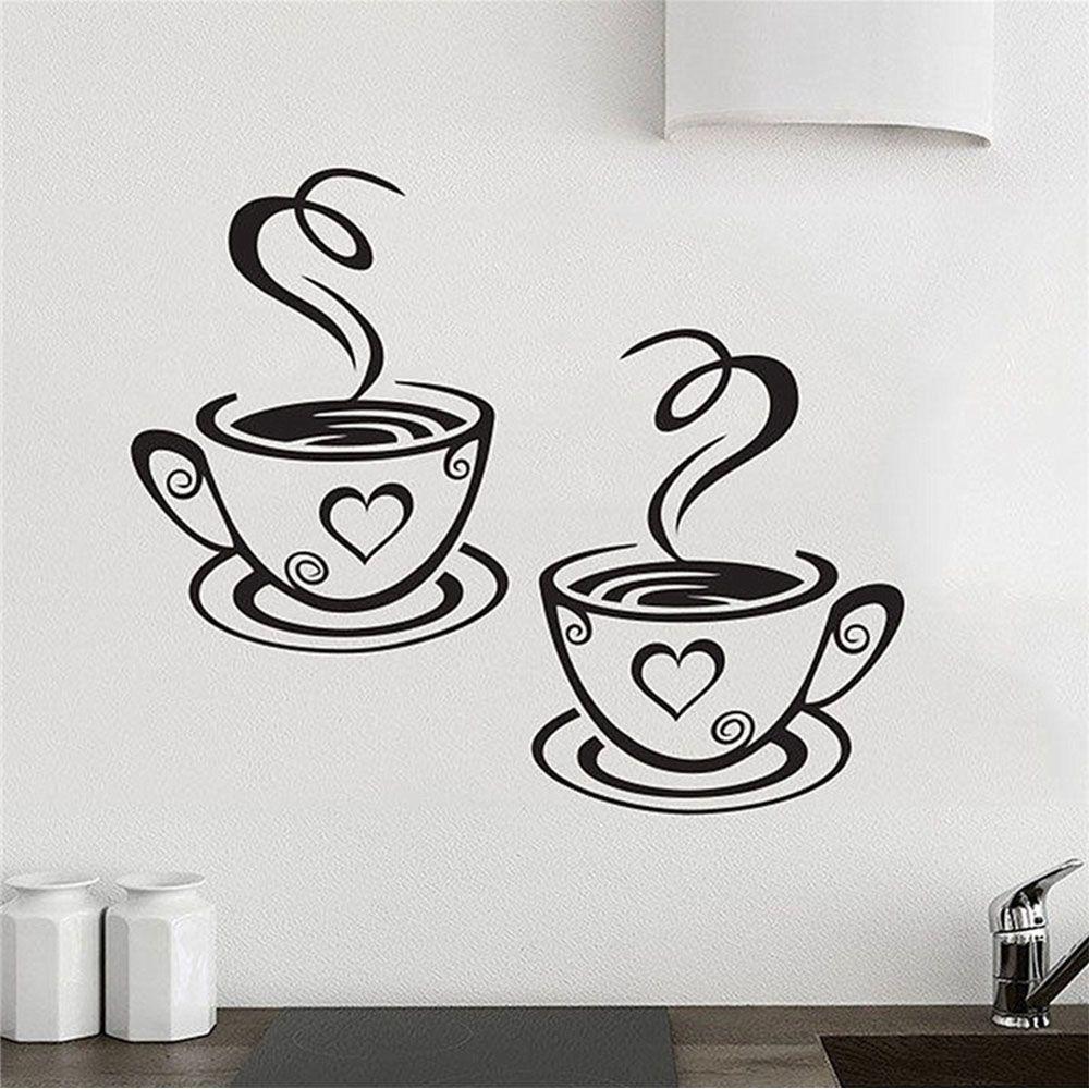 Restaurant Mural Beautiful Design Cafe Tea Wall Stickers Art Vinyl Coffee Cups Stickers Wall Decor чёрный
Restaurant Mural Beautiful Design Cafe Tea Wall Stickers Art Vinyl Coffee Cups Stickers Wall Decor чёрный