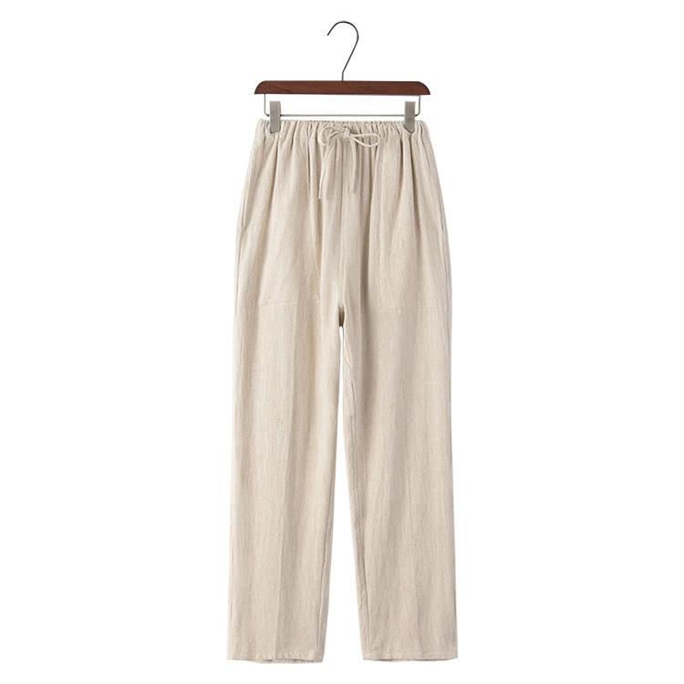 Loose Fit Cotton Linen Casual Pants for Men Tai Chi Kung Fu Style Straight Leg Long Trousers Breathable Sweat S бежевий
Loose Fit Cotton Linen Casual Pants for Men Tai Chi Kung Fu Style Straight Leg Long Trousers Breathable Sweat S бежевий