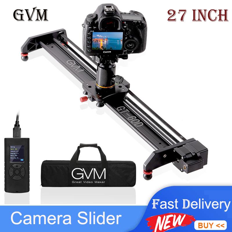 GVM GT-60D 27-дюймовая моторизованная камера слайдер видео рельсовая дорожка тележка из алюминиевого сплава с дистанционным управлением аккумуляторной батареей
GVM GT-60D 27-дюймовая моторизованная камера слайдер видео рельсовая дорожка тележка из алюминиевого сплава с дистанционным управлением аккумуляторной батареей