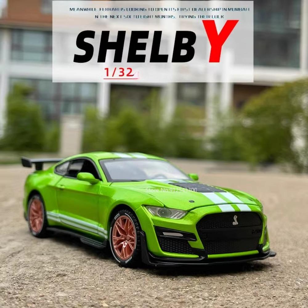 1/32 Scale MUSTANG GT500 Toy Car Model Alloy Diecast Sound Light Pull Back Scale Model Car Toy for Kids Birthday Gift Collection
1/32 Scale MUSTANG GT500 Toy Car Model Alloy Diecast Sound Light Pull Back Scale Model Car Toy for Kids Birthday Gift Collection