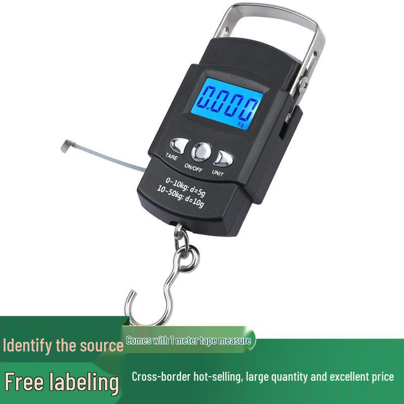 Compact Precision Handheld Scale with Tape Measure - Portable Cross-Border Electronic Weighing Tool for Household Use
Compact Precision Handheld Scale with Tape Measure - Portable Cross-Border Electronic Weighing Tool for Household Use