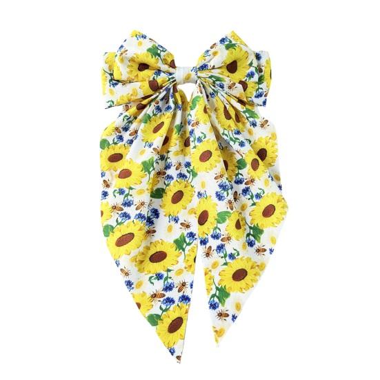 Women Hairpin Bee Flower Bow Decor Hair Clip Spring Metal Clip Side Pin Party Outing Half-Tied Hair Accessory синій
Women Hairpin Bee Flower Bow Decor Hair Clip Spring Metal Clip Side Pin Party Outing Half-Tied Hair Accessory синій