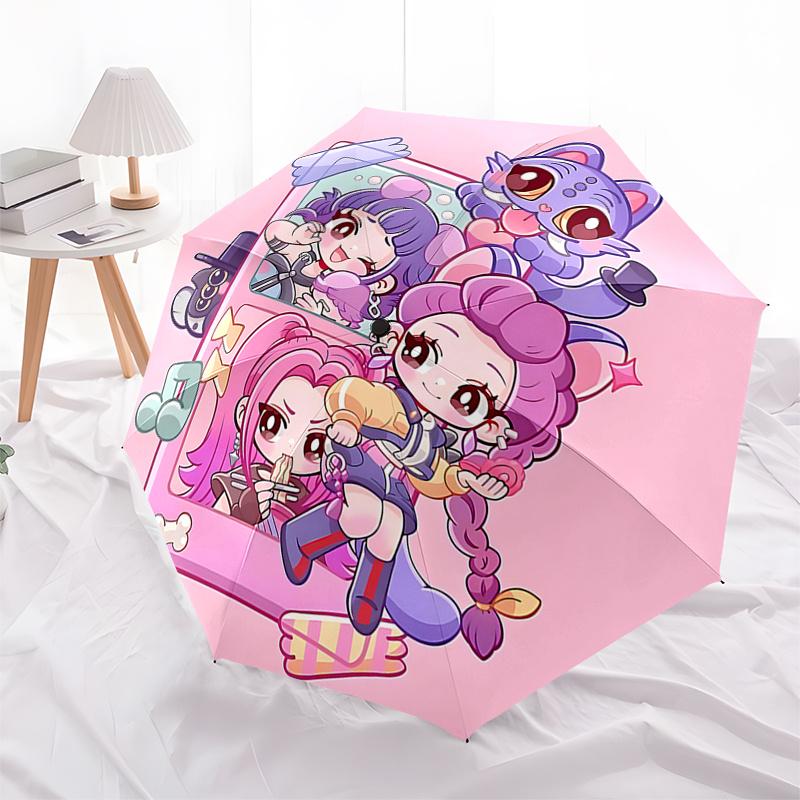 Pink Cat & Girl Auto Open Close Umbrella - Foldable 3 Panels Design, 8-Rib Iron Frame Outdoor Umbrella, Perfect Gift for Fans and Travelers0
Pink Cat & Girl Auto Open Close Umbrella - Foldable 3 Panels Design, 8-Rib Iron Frame Outdoor Umbrella, Perfect Gift for Fans and Travelers0
