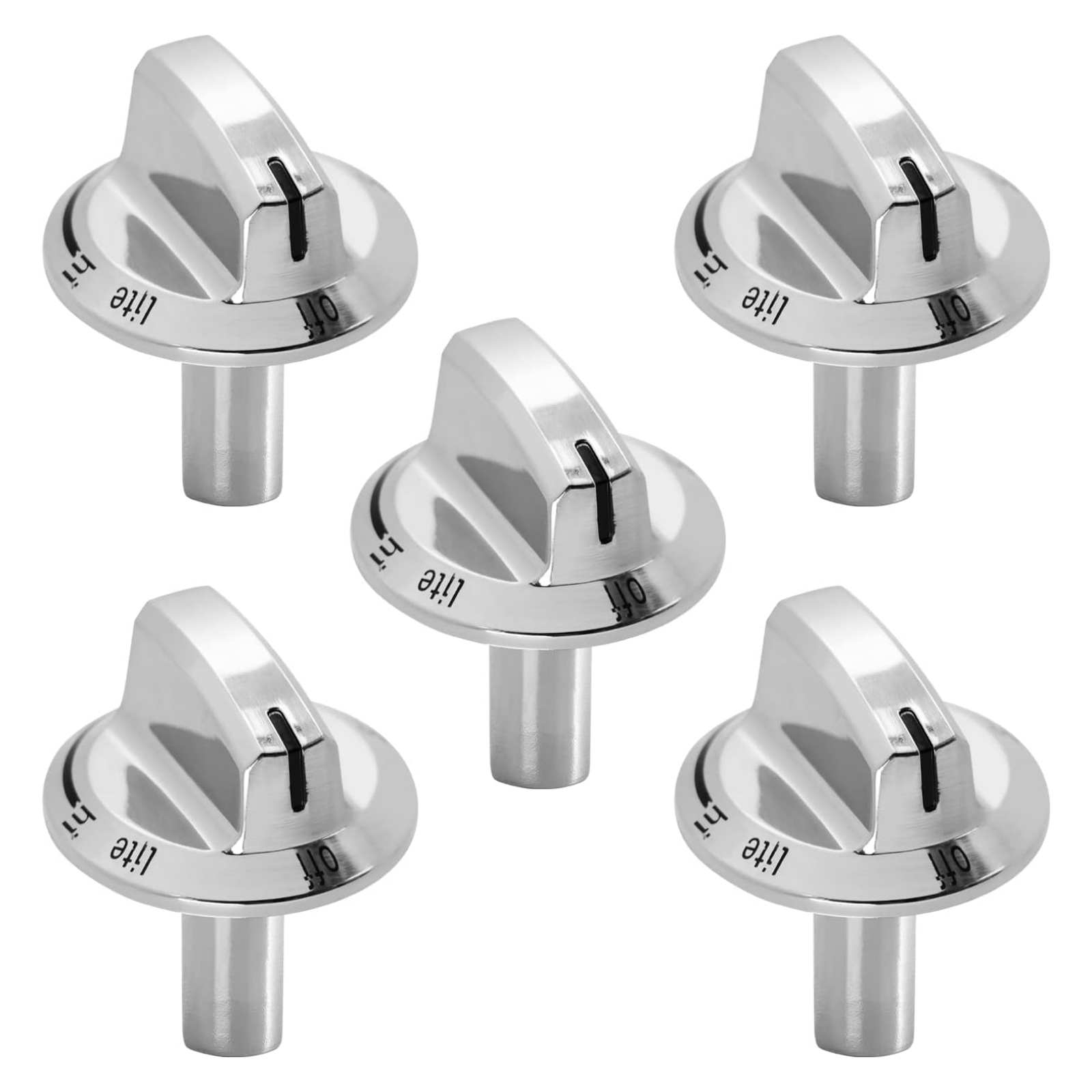 5Pcs/Set Gas Stove Rotary Switch Control Knobs Replacement Parts For Frigidaire Oven Gas Range Accessories 5304504839, AP6997304 United States
5Pcs/Set Gas Stove Rotary Switch Control Knobs Replacement Parts For Frigidaire Oven Gas Range Accessories 5304504839, AP6997304 United States