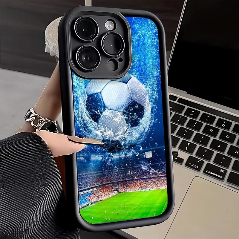 Football Soccer Ball Design Phone Case for iPhone 16 17 Air 16E 15 Pro Max 14 Plus 13 12 Mini Capa Soft Shell Silicone Funda iPhone17
Football Soccer Ball Design Phone Case for iPhone 16 17 Air 16E 15 Pro Max 14 Plus 13 12 Mini Capa Soft Shell Silicone Funda iPhone17