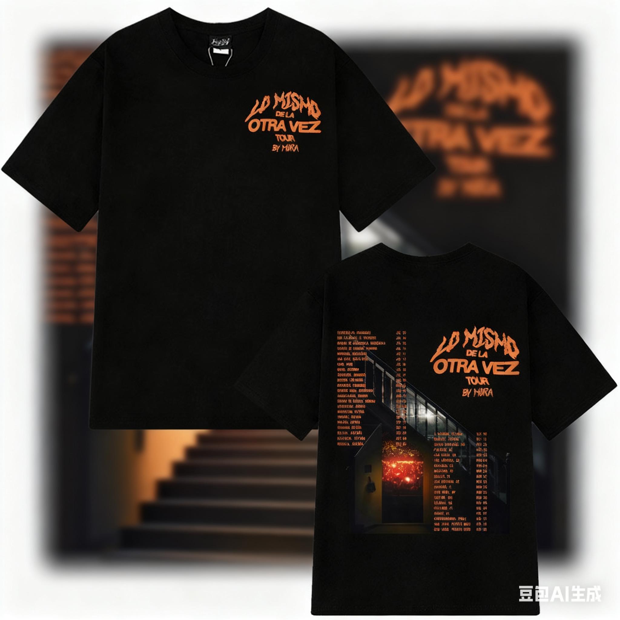 2025 Summer Mora Lo Mismo Dela Otra Vez Tour Merch Gothic Men Women Hip Hop 100% Pure Cotton T-shirt Oversized Harajuku Tshirt 4XL
2025 Summer Mora Lo Mismo Dela Otra Vez Tour Merch Gothic Men Women Hip Hop 100% Pure Cotton T-shirt Oversized Harajuku Tshirt 4XL