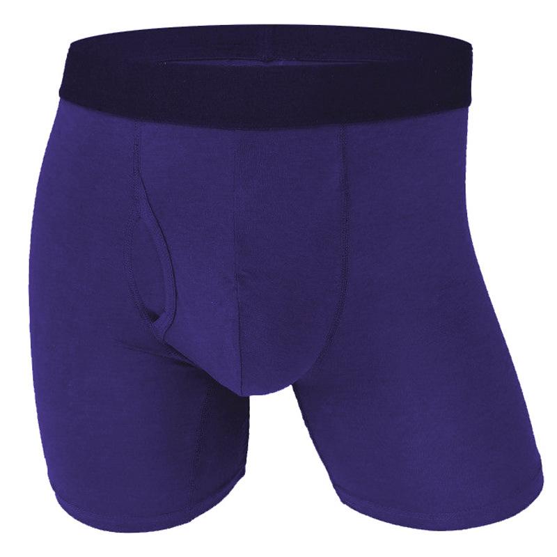 European & American Plus Size Men s Long Cotton Boxer Briefs - Antibacterial, Sporty, Grey, Royal Blue, Black L королівський синій колір
European & American Plus Size Men s Long Cotton Boxer Briefs - Antibacterial, Sporty, Grey, Royal Blue, Black L королівський синій колір