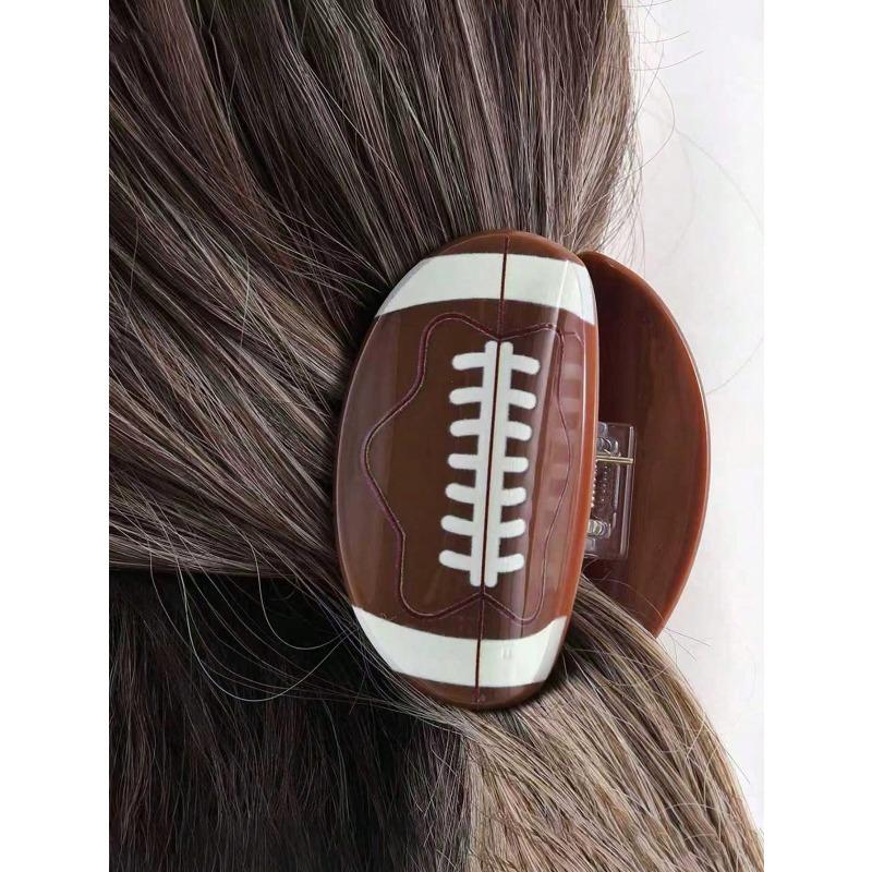 Women s Cute Football Claw Hair Clip, Sporty Style, Suitable For Commuting And Everyday Wear Hair Accessories Fall Claw Clip Elegant Hair Claw Autumn Football Claws різнокольоровий
Women s Cute Football Claw Hair Clip, Sporty Style, Suitable For Commuting And Everyday Wear Hair Accessories Fall Claw Clip Elegant Hair Claw Autumn Football Claws різнокольоровий