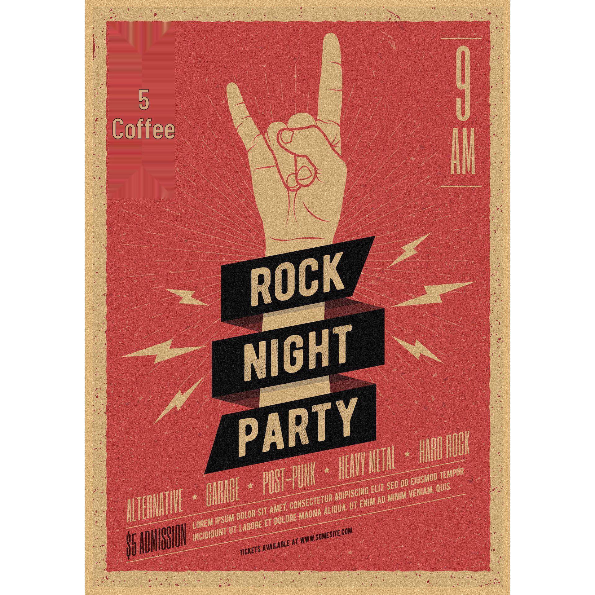 Vintage Retro Cafe Music Poster Kraft Paper Wall Art Mural 350 29.7X42cm (A3 size)
Vintage Retro Cafe Music Poster Kraft Paper Wall Art Mural 350 29.7X42cm (A3 size)