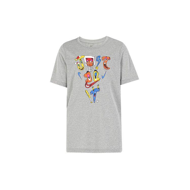 Nike B Nk Dry Tee Jdi Multi Sport Graphic Print Casual Round Neck Short Sleeve T-Shirt Kids Tops Gray DO1834-063 S
Nike B Nk Dry Tee Jdi Multi Sport Graphic Print Casual Round Neck Short Sleeve T-Shirt Kids Tops Gray DO1834-063 S