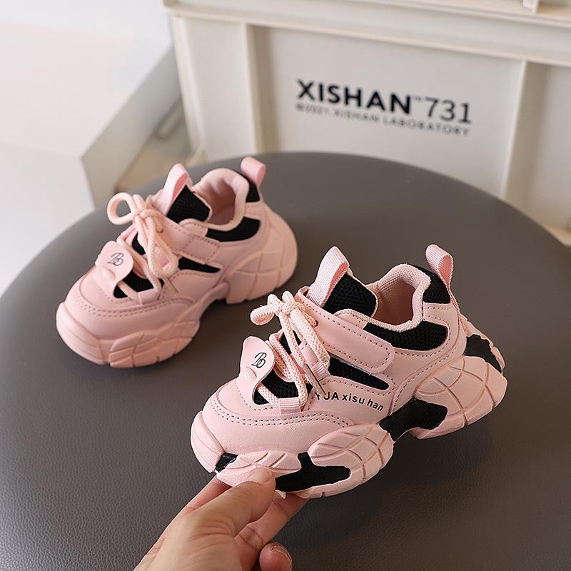 Детские кроссовки на шнуровке с противоскользящим покрытием для мальчиков и девочек 2025 года — тренд весны/осени Size 26, 16CM
Детские кроссовки на шнуровке с противоскользящим покрытием для мальчиков и девочек 2025 года — тренд весны/осени Size 26, 16CM