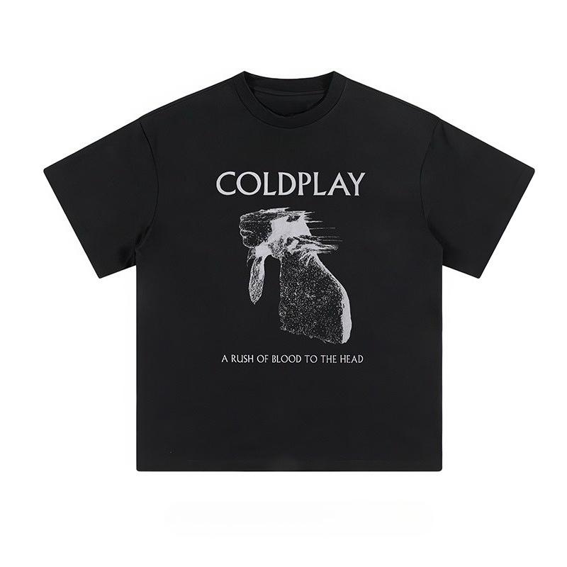 Coldplay Rock Band British Retro High Street Pure Cotton Printed Round-neck Short-Sleeved T-Shirt for Men and Women 2XL
Coldplay Rock Band British Retro High Street Pure Cotton Printed Round-neck Short-Sleeved T-Shirt for Men and Women 2XL