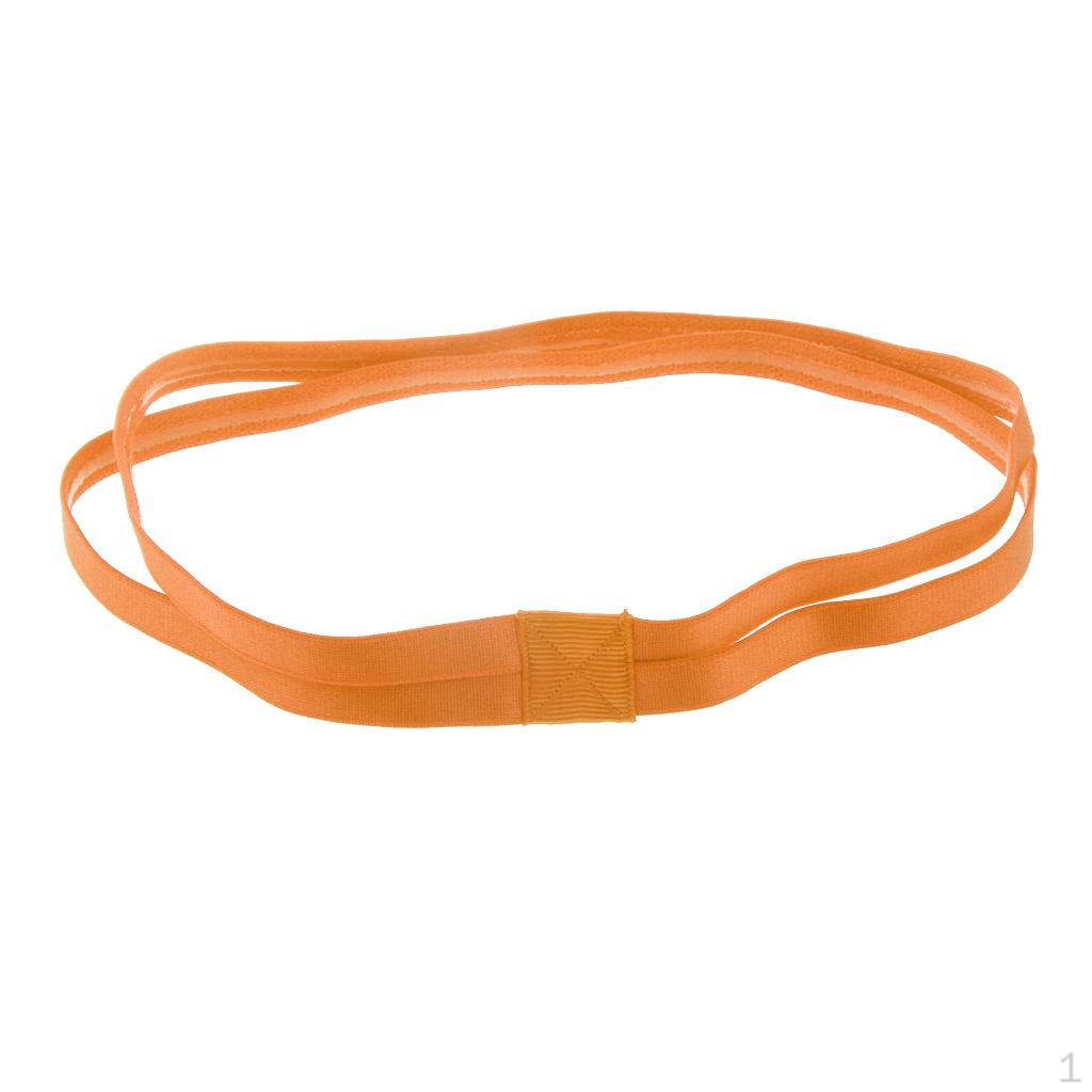 Elastic Headband Double Loop Band for Running Sports Trekking Jogging, 1 Piece Orange
Elastic Headband Double Loop Band for Running Sports Trekking Jogging, 1 Piece Orange