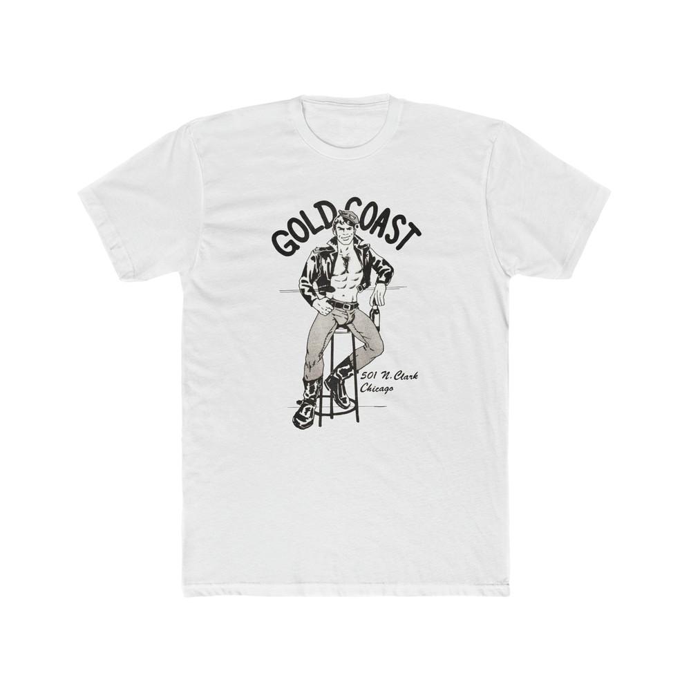GOLD COAST 1 Etienne Chicago Leather Uniform Gay Men#039;s Cotton Crew Tee Unisex T-Shirt S
GOLD COAST 1 Etienne Chicago Leather Uniform Gay Men#039;s Cotton Crew Tee Unisex T-Shirt S