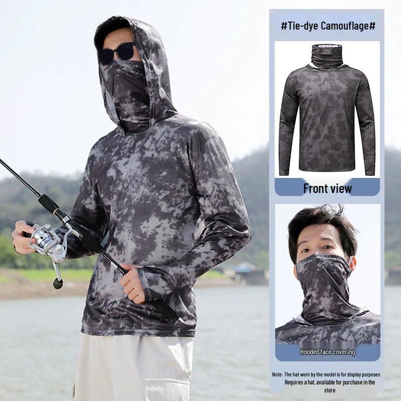 Men s Quick-Drying Sun Protection Fishing Suit with Lure Mask - Elastic, Mesh for Cool Comfort XXL
Men s Quick-Drying Sun Protection Fishing Suit with Lure Mask - Elastic, Mesh for Cool Comfort XXL