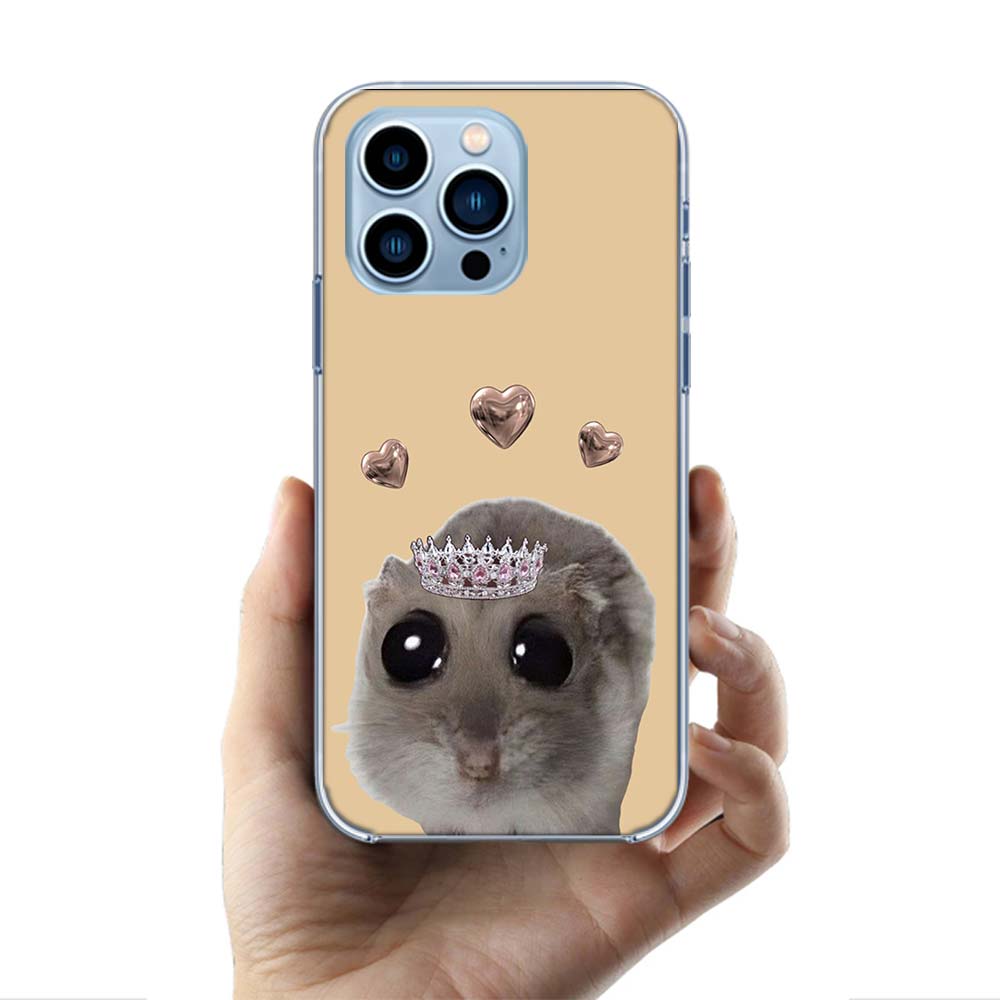 Funny Sad Hamster Meme Cases Phone Case For Iphone 17E 16E 17 Air 16 Pro Max 15 Pro 14 Plus 11 13 12 Mini Cover Cases Compatible iPhone 12 Mini
Funny Sad Hamster Meme Cases Phone Case For Iphone 17E 16E 17 Air 16 Pro Max 15 Pro 14 Plus 11 13 12 Mini Cover Cases Compatible iPhone 12 Mini