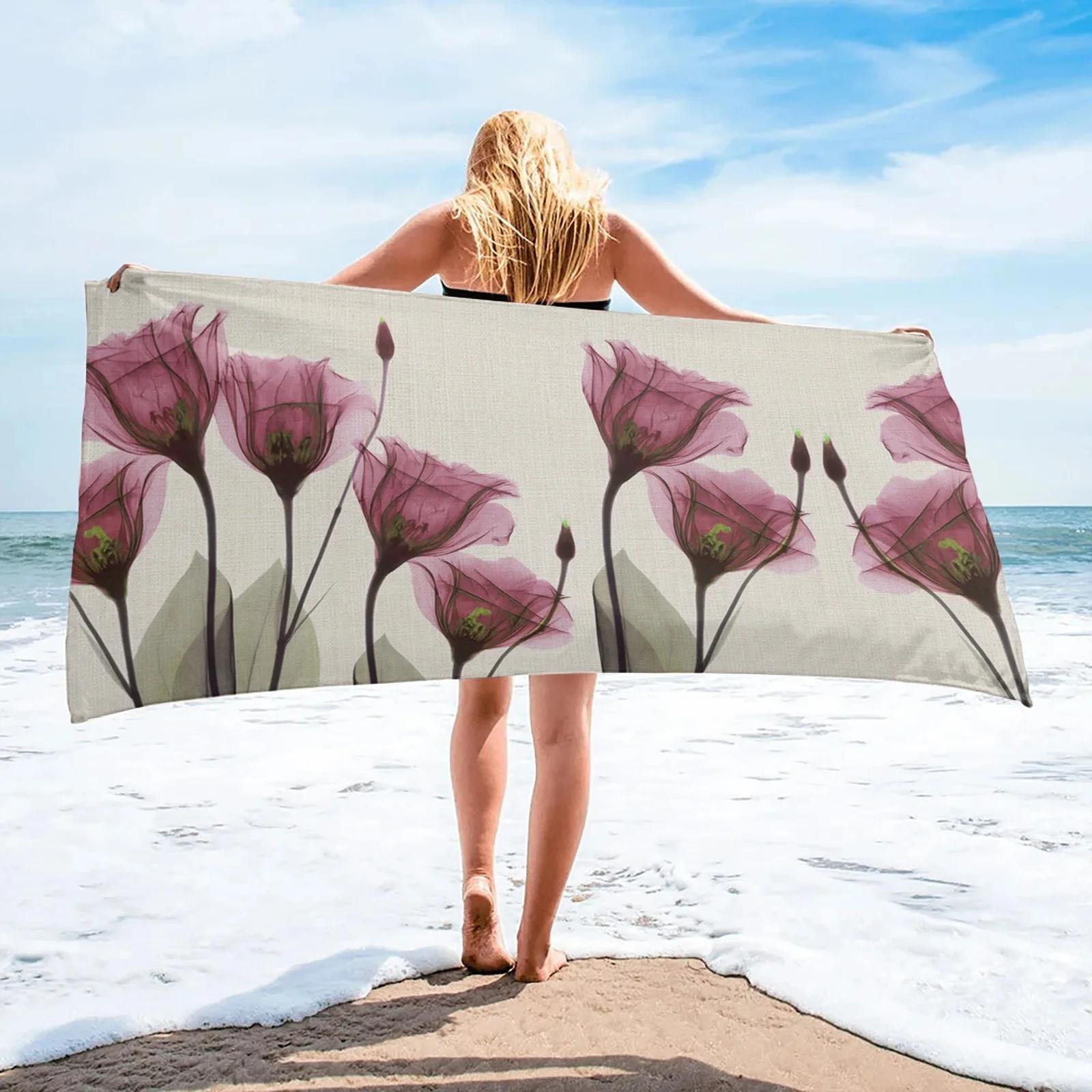 Tulip Flowers Bath Towel Botanical Floral Beach Towel Microfiber Quick Dry Portable Camping Picnic Yoga Gym Travel Sport Towels W30*H60(CM)
Tulip Flowers Bath Towel Botanical Floral Beach Towel Microfiber Quick Dry Portable Camping Picnic Yoga Gym Travel Sport Towels W30*H60(CM)
