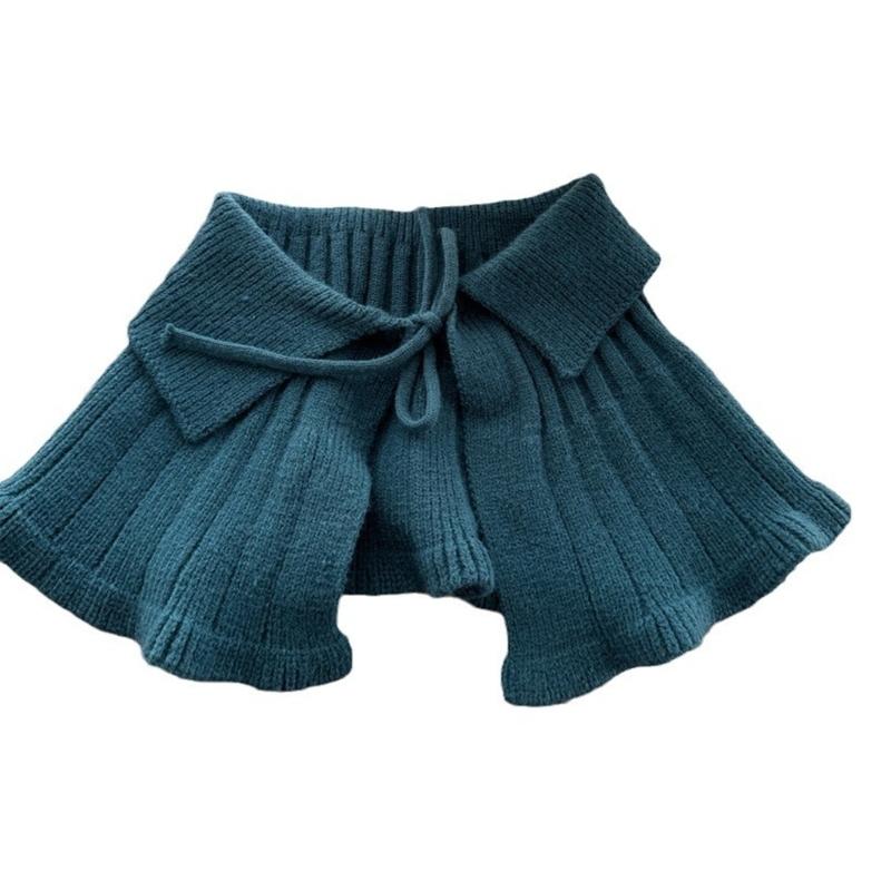 Infant Girls Knitted Shawl Soft & Breathable Removable False Collar 3-10T Kids Clothing Accessory for Chilly Season озеро синий
Infant Girls Knitted Shawl Soft & Breathable Removable False Collar 3-10T Kids Clothing Accessory for Chilly Season озеро синий