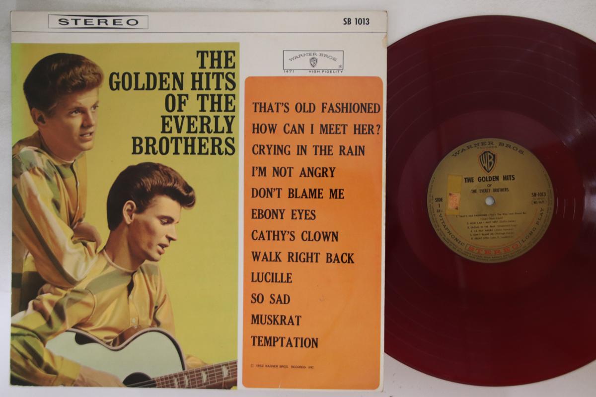 LP Record EVERLY BROTHERS Golden Hits Of The Everly Brothers SB1013 1963 Japan Rock Used
LP Record EVERLY BROTHERS Golden Hits Of The Everly Brothers SB1013 1963 Japan Rock Used