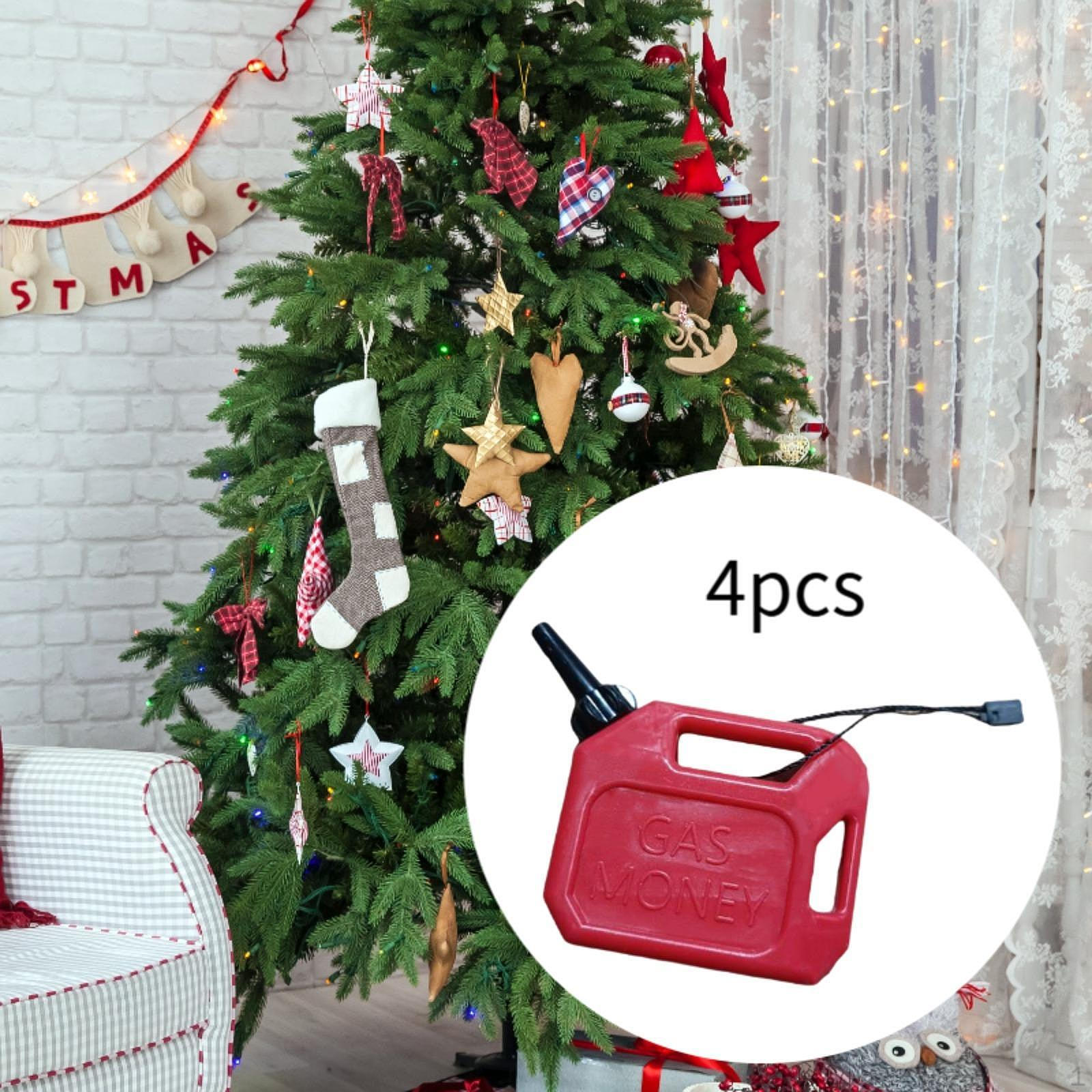 Can Ornament, Christmas Purse, Gas Tank Decoration, Money Ornament for Door And Window 4 Pack
Can Ornament, Christmas Purse, Gas Tank Decoration, Money Ornament for Door And Window 4 Pack