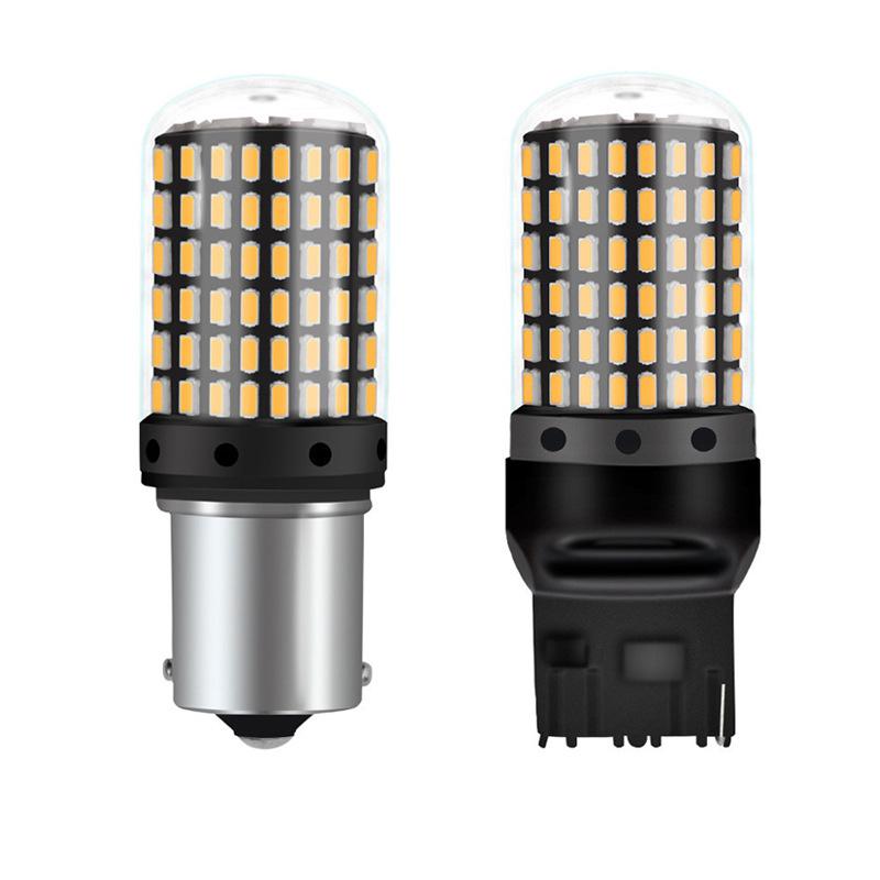 1pcs Auto 1156 BA15S 3014 144SMD LED Amber Yellow Signal Turn Light Bulb 12-24V 1 piece білий
1pcs Auto 1156 BA15S 3014 144SMD LED Amber Yellow Signal Turn Light Bulb 12-24V 1 piece білий