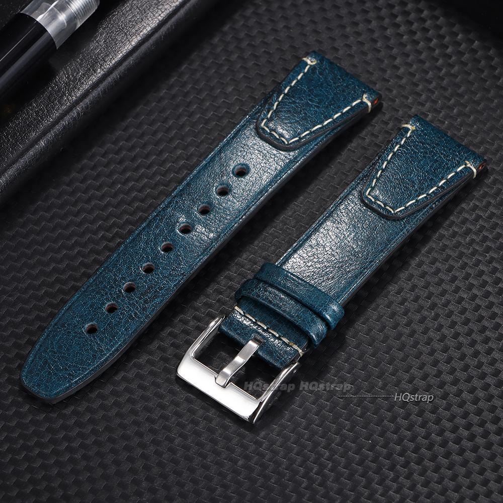 Vintage 20mm 22mm Oil Wax Leather Watch Band for Seiko Smartwatch Brown Stitching Cowhide Strap for Samsung Universal Wrist Band 20mm
Vintage 20mm 22mm Oil Wax Leather Watch Band for Seiko Smartwatch Brown Stitching Cowhide Strap for Samsung Universal Wrist Band 20mm
