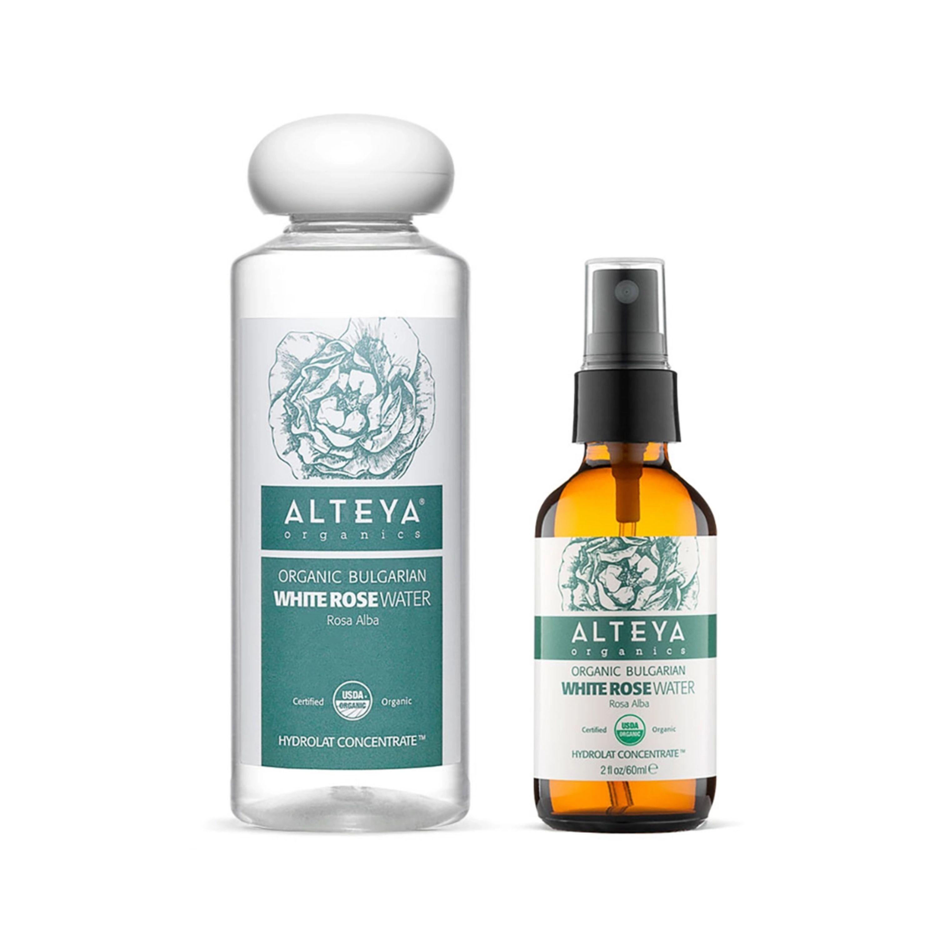 Alteya Organic Rose Water 250ml + 60ml White Rose Water
Alteya Organic Rose Water 250ml + 60ml White Rose Water