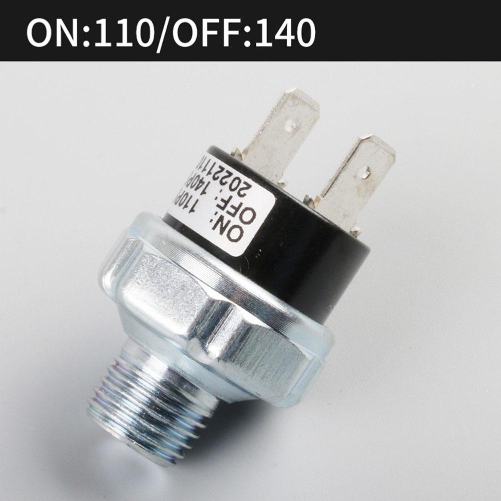 1/4-18 NPT Male Air Pressure Control Switch 110-140PSI 120-150PSI Air Compressor Valve Switch 20A Pneumatic Parts
1/4-18 NPT Male Air Pressure Control Switch 110-140PSI 120-150PSI Air Compressor Valve Switch 20A Pneumatic Parts
