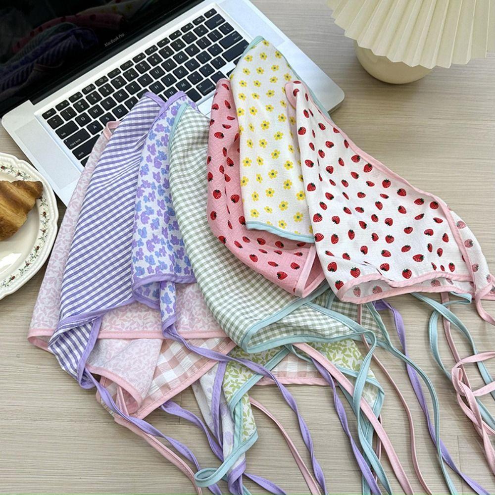 Pastoral Style Lattice Hair Scarf Adjustable Printing Hair Scarf Triangle Hair Band Strap Beach
Pastoral Style Lattice Hair Scarf Adjustable Printing Hair Scarf Triangle Hair Band Strap Beach