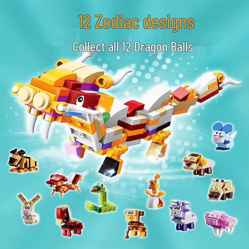 12 Zodiac Animal Building Blocks Compatible with Lego - Educational Toys for Kids 26x19.5x7.5 cm
12 Zodiac Animal Building Blocks Compatible with Lego - Educational Toys for Kids 26x19.5x7.5 cm